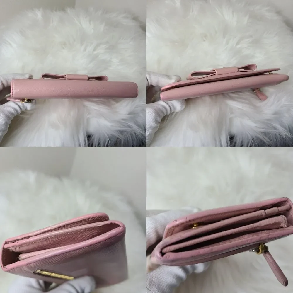 💯 Authentic Prada Safiano Long Wallet 🍀